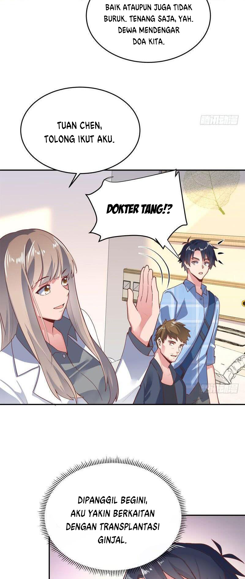 Carrying The Goddess Along Chapter 53 Bahasa Indonesia